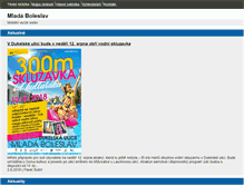 Tablet Screenshot of mlboleslav.cz