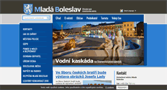 Desktop Screenshot of dpmb.mlboleslav.cz